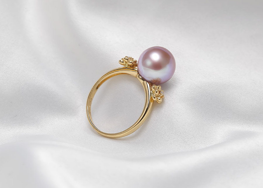 Nhẫn vàng 18k ngọc trai thật Pipie được coi là “ nữ hoàng” trong bộ trang sức nhẫn.