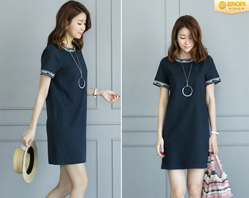 Mẫu trang sức ấn tượng n&ecirc;n kết hợp c&ugrave;ng trang phục 1 m&agrave;u