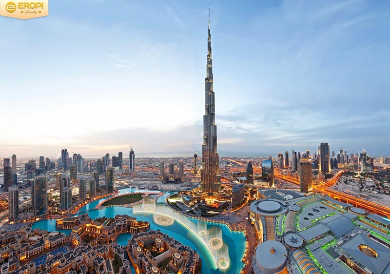 Dubai luôn có những tòa nhà chọc trời cùng với lối kiến trúc bậc nhất thế giới.