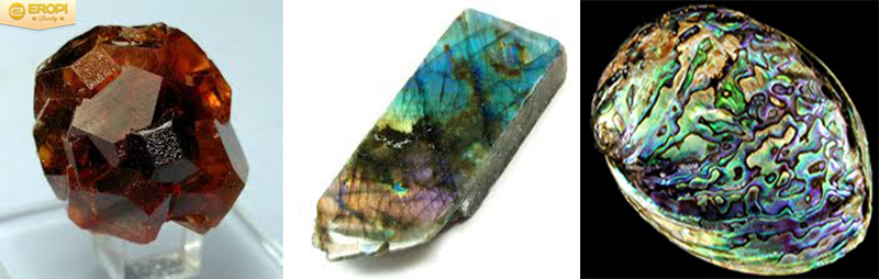 M&agrave;u sắc lung linh v&agrave; bắt mắt của những tinh thể đ&aacute; qu&yacute;.