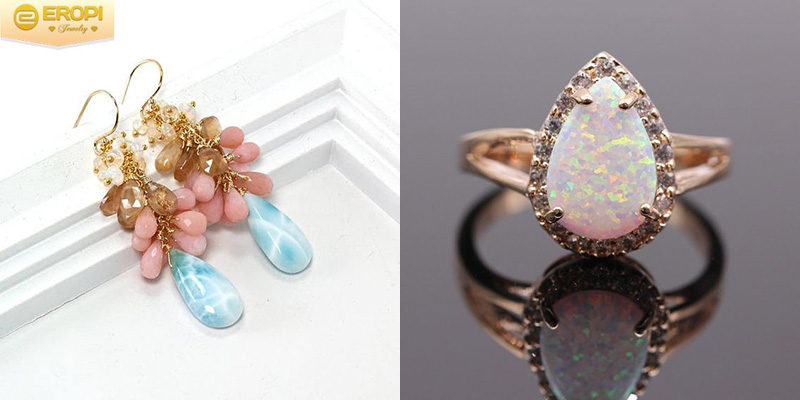 Trang sức đ&aacute; Opal