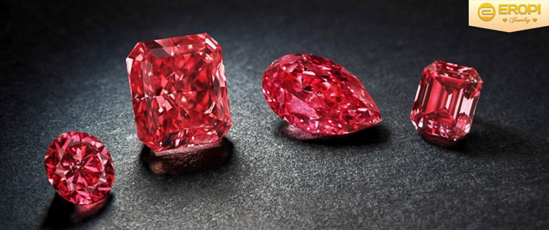 Kim cương đỏ vô cùng quý hiếm