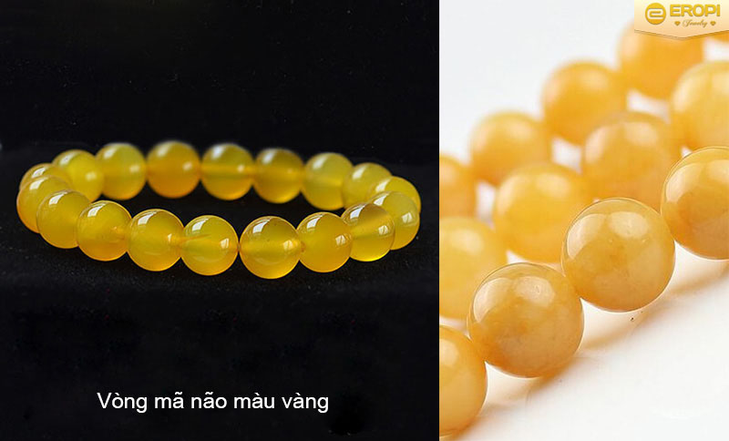 V&ograve;ng tay đ&aacute; m&atilde; n&atilde;o v&agrave;ng