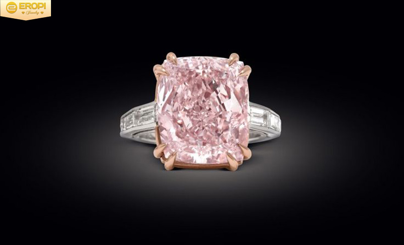 Nhẫn kim cương The Graff Pink có mức giá 46,2 triệu USD