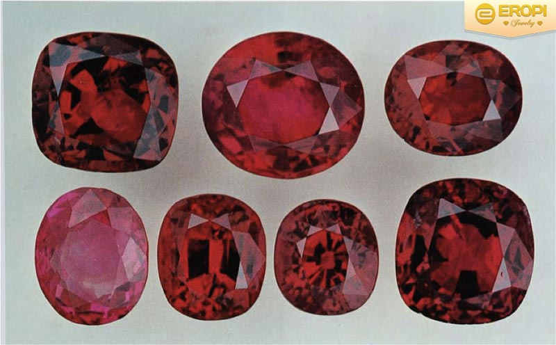 Đá ruby đỏ được đánh giá cao nhất trong các loại đá quý về giá trị