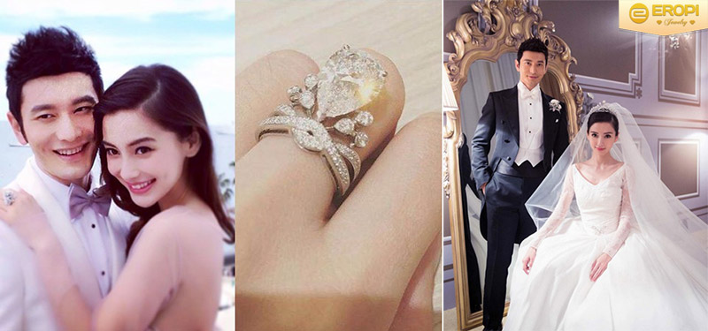 Nhẫn cưới của cặp đôi nổi tiếng xứ Trung